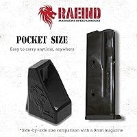 Vista 5 de RAEIND Smith & Wesson M&P Shield - Cargador de velocidad de cargador de pistola de 0.354 in