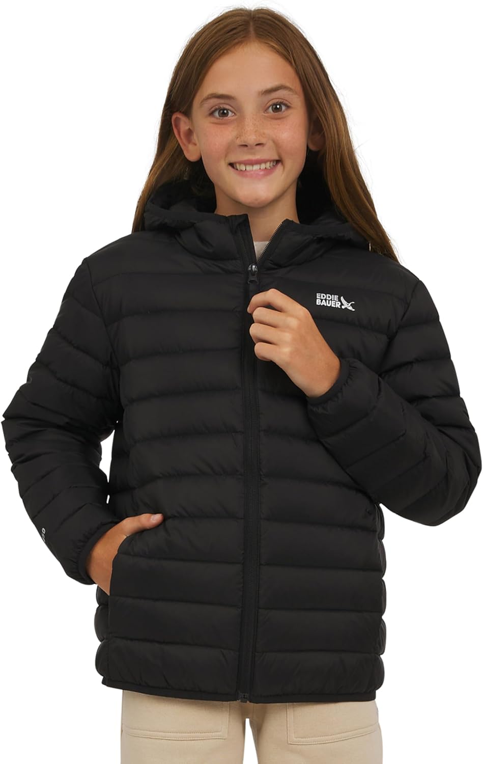 Eddie Bauer Girls' CirrusLite Lightweight Down Puffer Jacket (XS-XL)