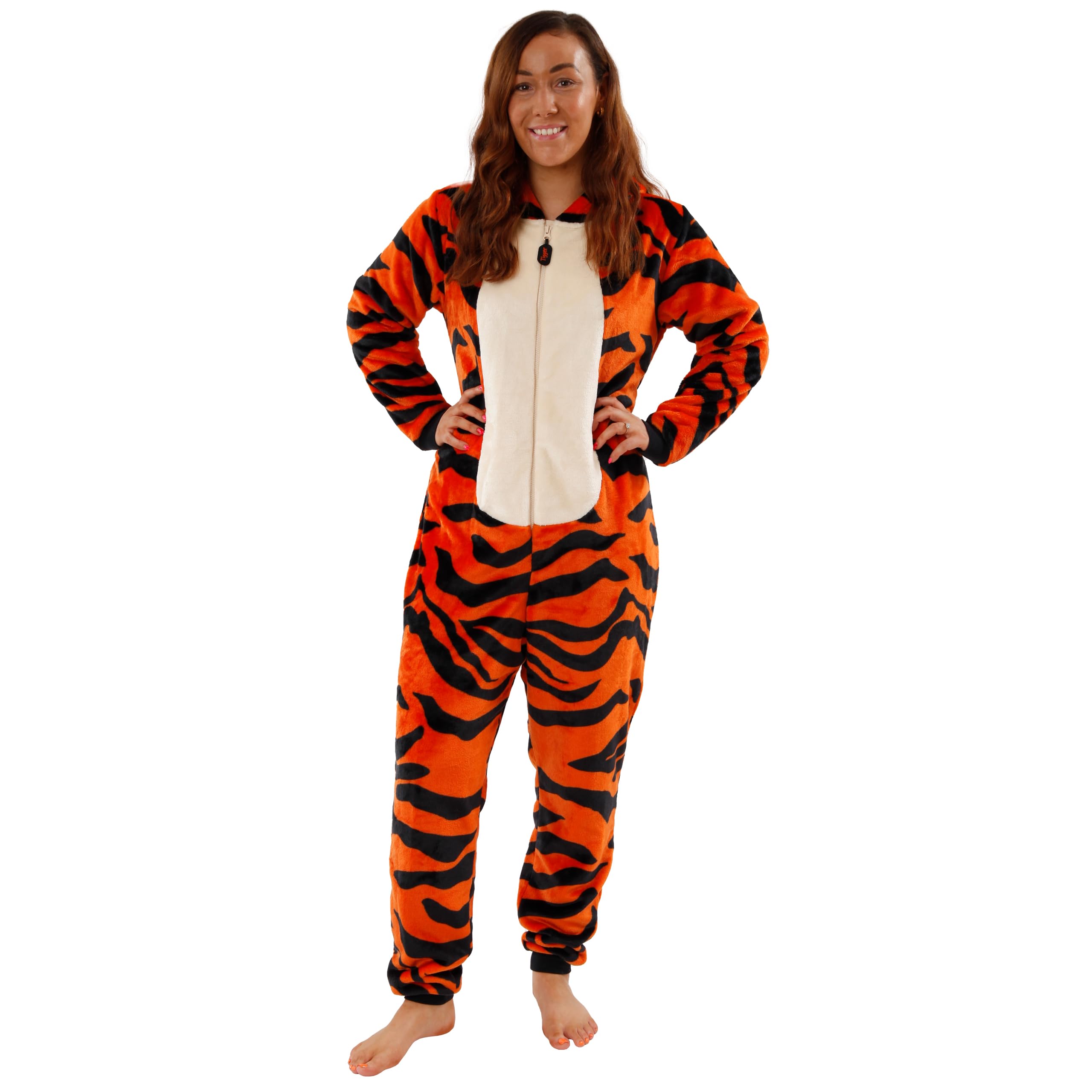 DISNEY Pijamas Mono Tigger Winnie The Pooh Adultos | Pijama Mono Mujer | Tallas pequeñas a XXL | Mercancía Oficial de Winnie The Pooh