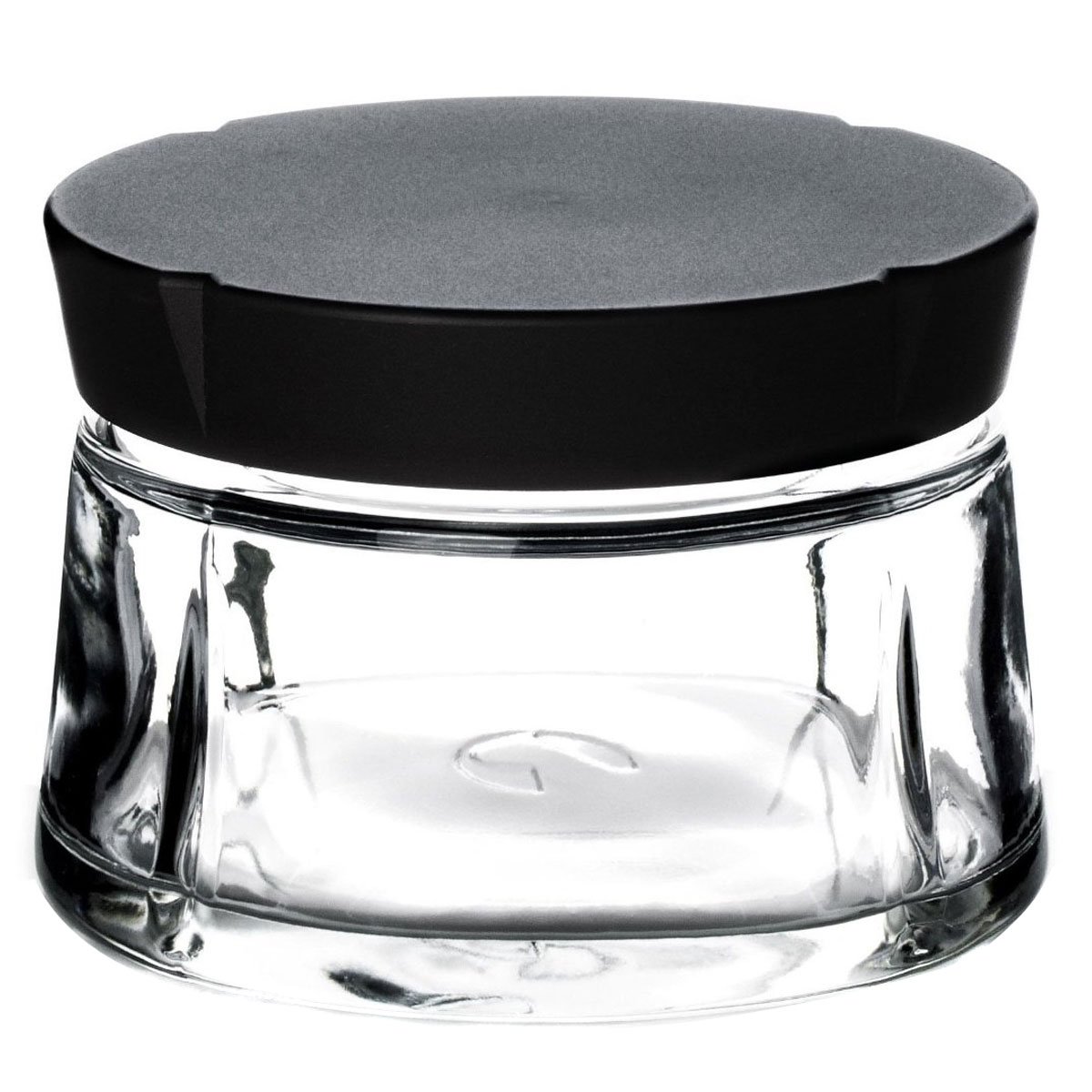 RosendahlGrand Cru Storage Jar, Black, 3.0"H, 8.5 oz, Gift Box Included