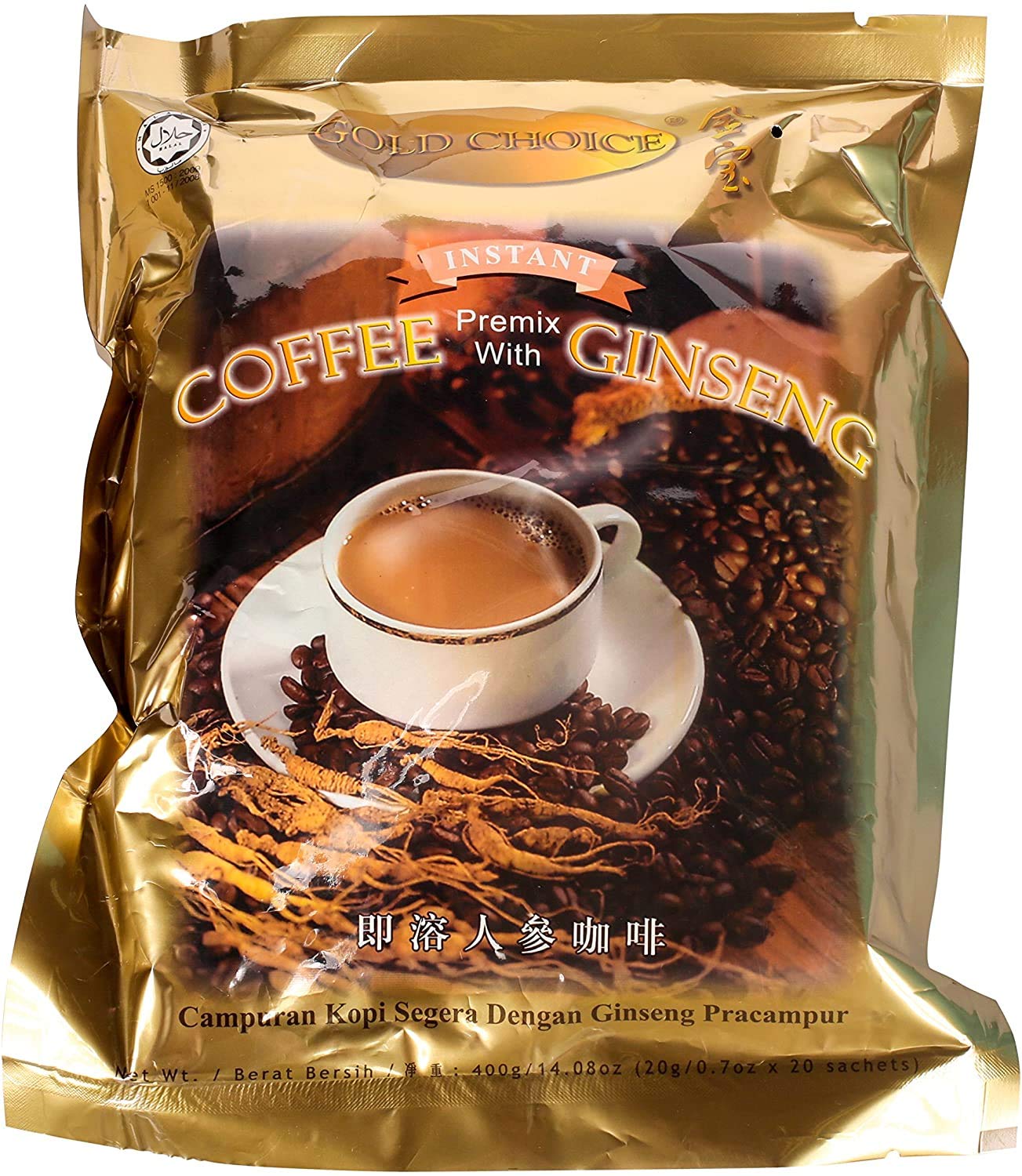 Gold Choice Ginseng Coffee ( 2 Packs )