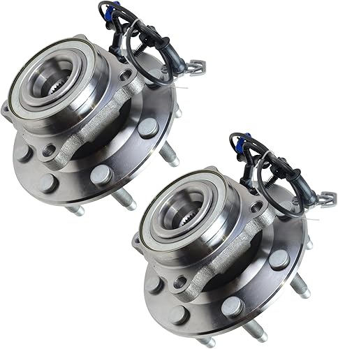 Vista 1280 de TRQ Juego de 2 rodamientos y bujes de rueda trasera izquierda y derecha compatible con Ford Expedition 2007-2010 Lincoln Navigator 2007-2010