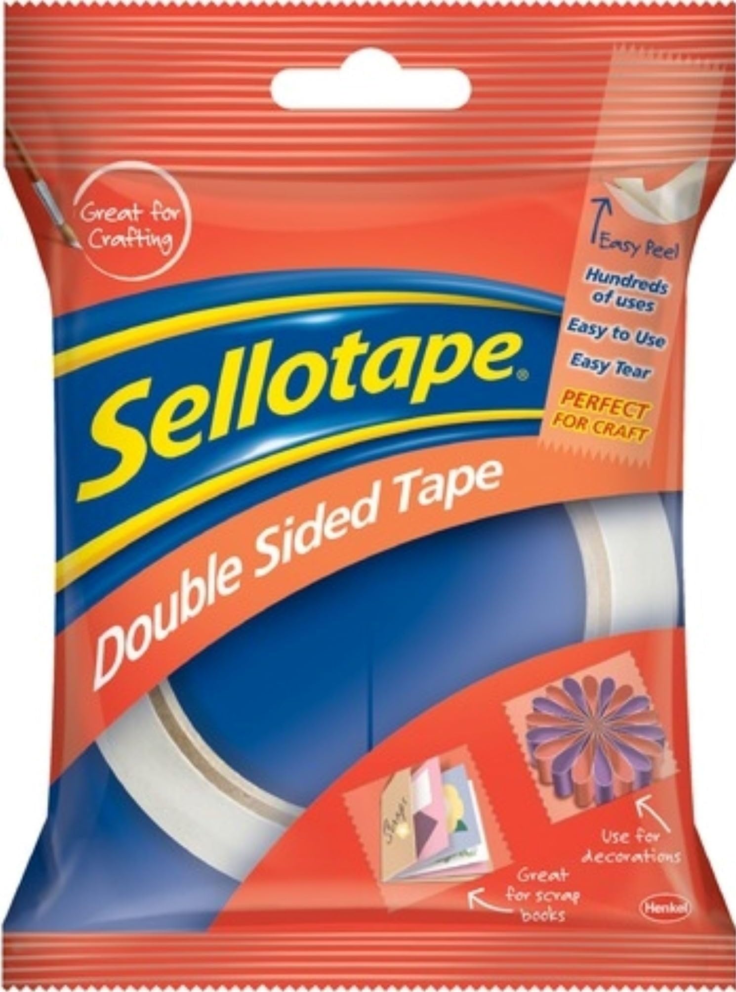 Sellotape Double Sided Tape For Everyday Use 33M - Clear