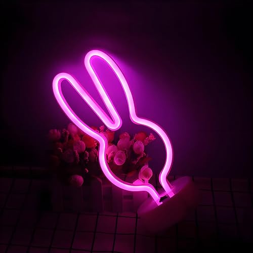 Miniatura 3 de Luz de neón con base de neón, luces de noche, decoración de pared, decoración del hogar, luz led