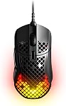 SteelSeries Aerox 5 - Holey RGB Souris de jeu - Design ultra léger imperméable - 18K DPI TrueMove Air Capteur optique