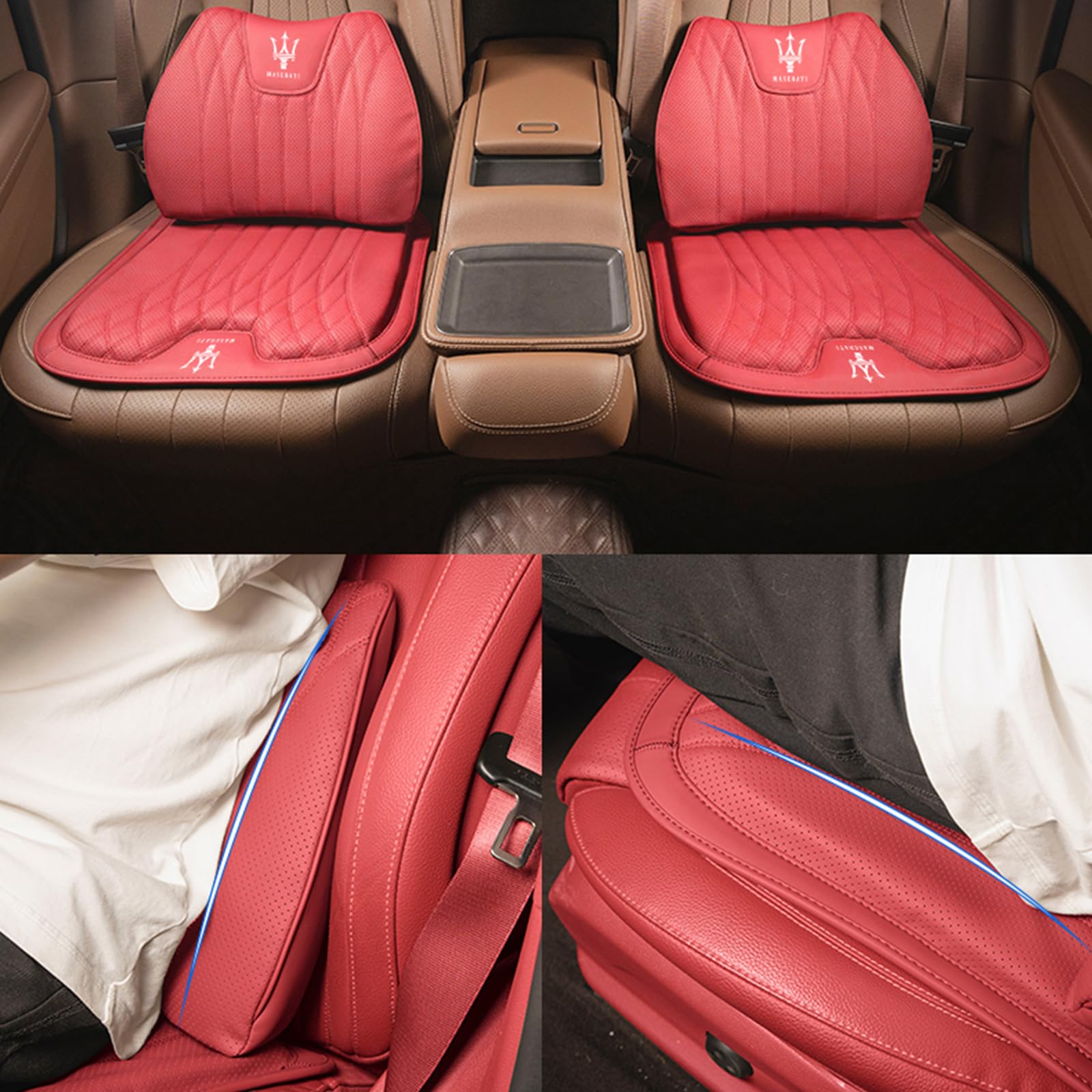 ERHOXI Baby Car Mirror for Rear Facing Infant for VW Talagon 2021-2024, 360° Adjustable Shatterproof Convex Mirror with Suction Cup Clip Wide Angle View for Backseat Toddler,B