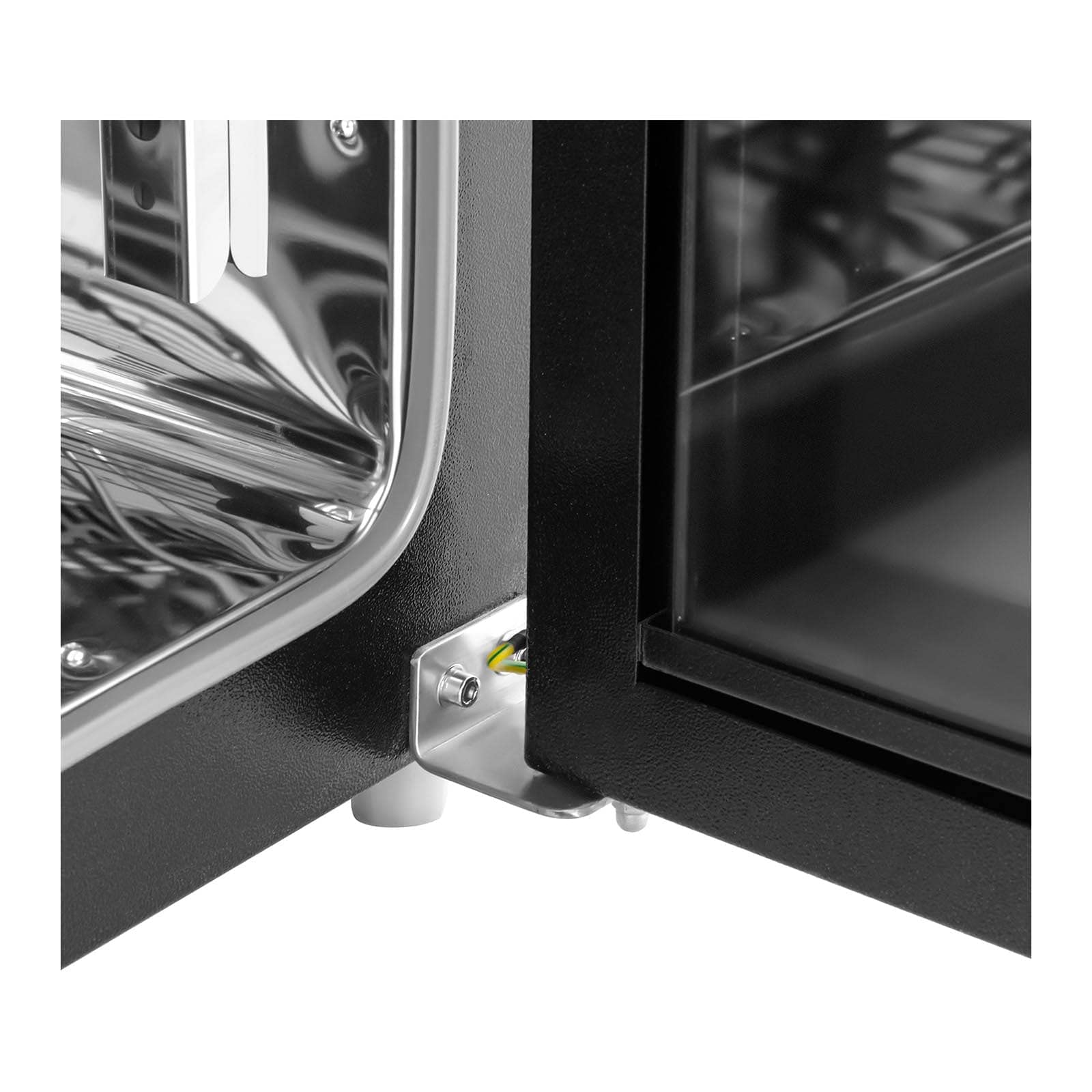 Steinberg Systems Étuve De Séchage Pour Paillasse Laboratoire Four Convection SBS-ADO-1000 (58 l, 1 670 W, 50-300 °C, Protection Antisurchauffe, Affichage LED, Acier & Inox)