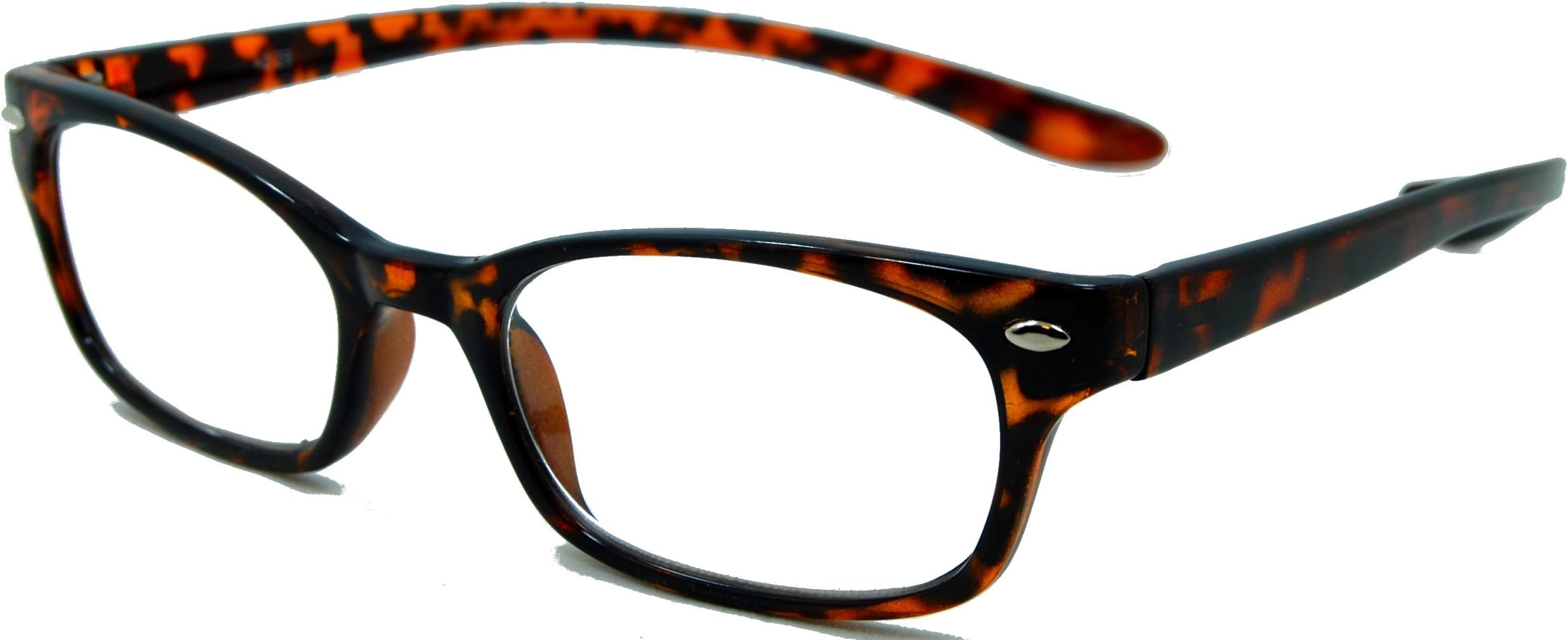 In Style Eyes Rubber Neckin' II Lightweight Reading Glasses With Convenient Neck Hanging Flexible Frame/tortoise/2.50