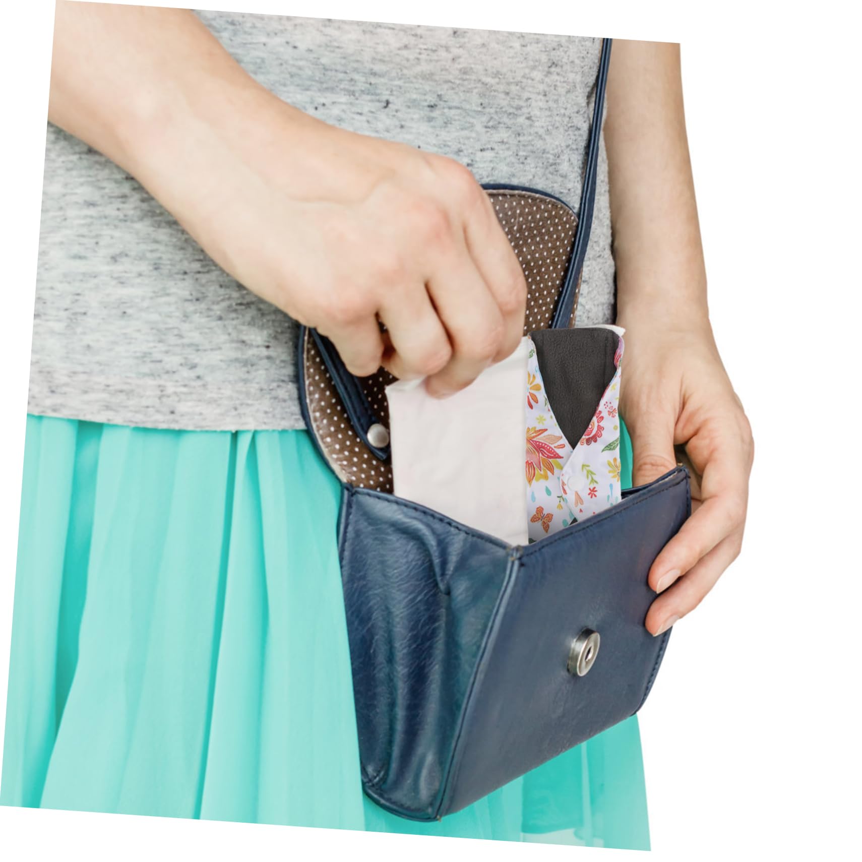 FOMIYES 15 Stk waschbare Damenbinde Menstruationsbinden aus Stoff menstruations pad livy menstruationspad menstruation pad Damenbinde aus Stoff tragbare Damenbinde Auslaufsicher