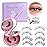 FADLASH Magnetic Eyelashes with Applicator Reusable Magnetic Lashes Natural Look 2 Pairs with Clamp No Glue Needed False Eyelashes Kit Easy to Wear (604+079)