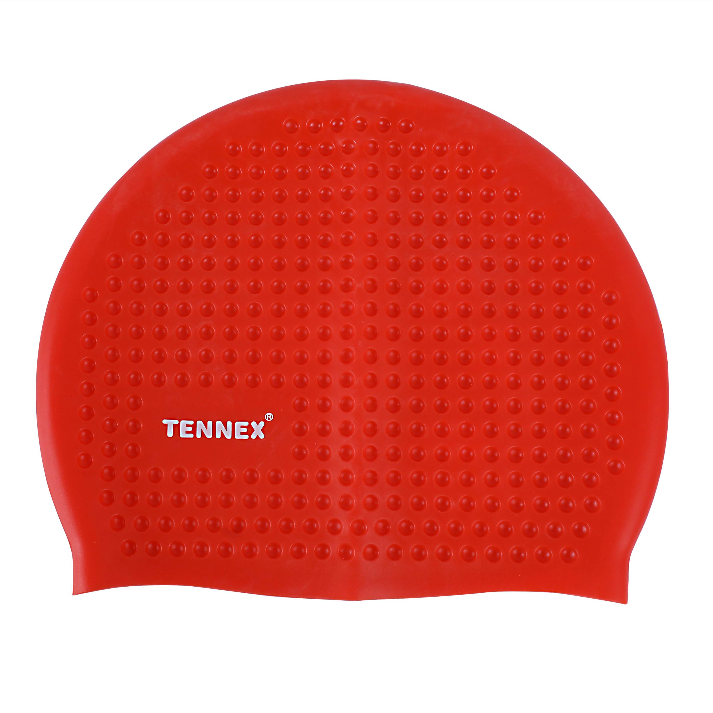 Tennex Silicone Swim Caps T-444 for Women, Men, and Children | Red | Set of 1 (B0D79CF491) Amazon Price History, Amazon Price Tracker