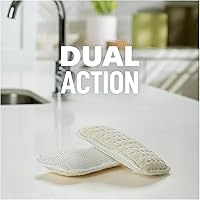 Vista 3 de Scotch-Brite® Greener Clean™ Dual Action Scrub & Wipe , 2 each/pack, 6 packs/case