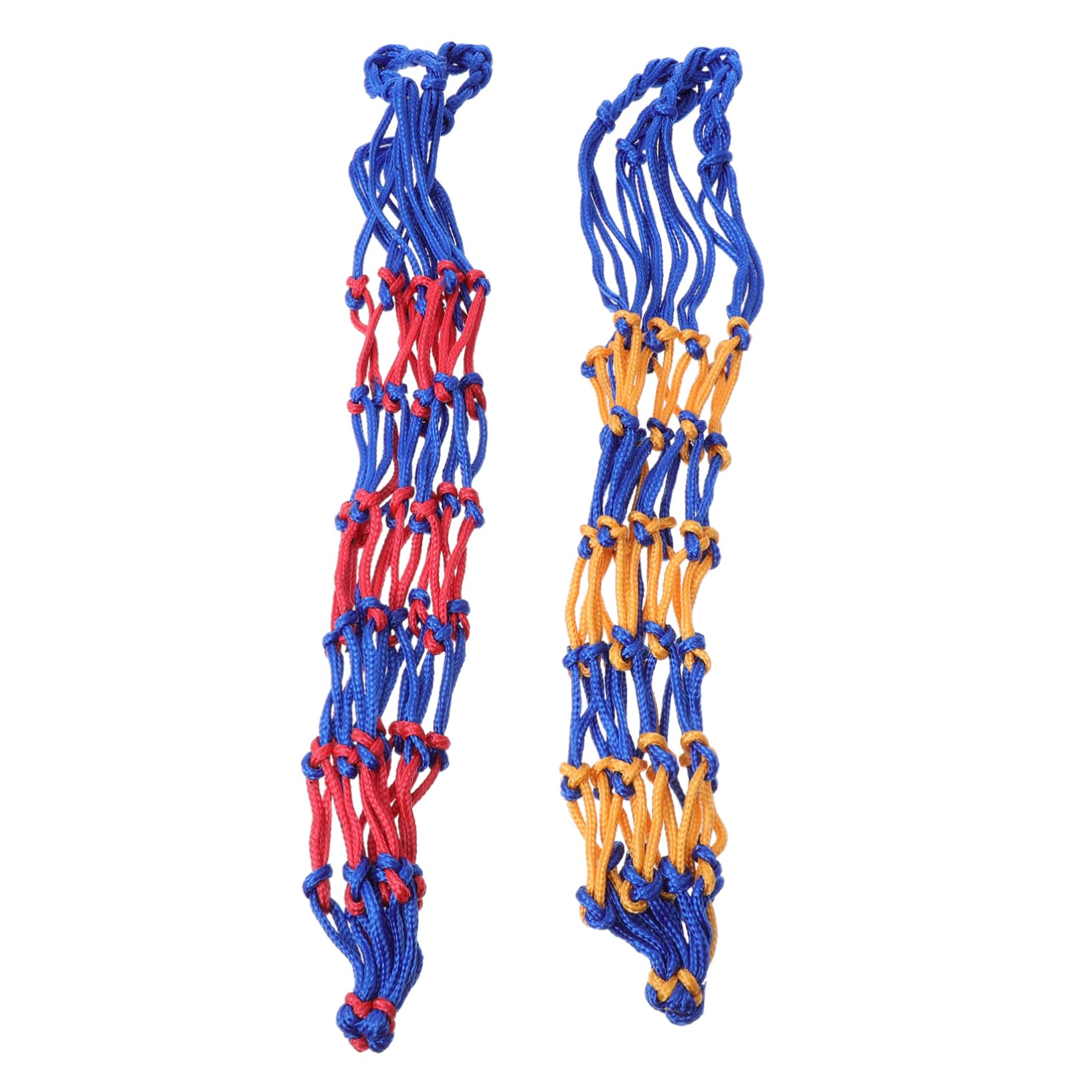 VANZACK 6pcs Sports Storage Bags Handheld Basketball Volleyball Net Holders Compact Soccer Store Net Lightweight Easy to Use -Yellow Color