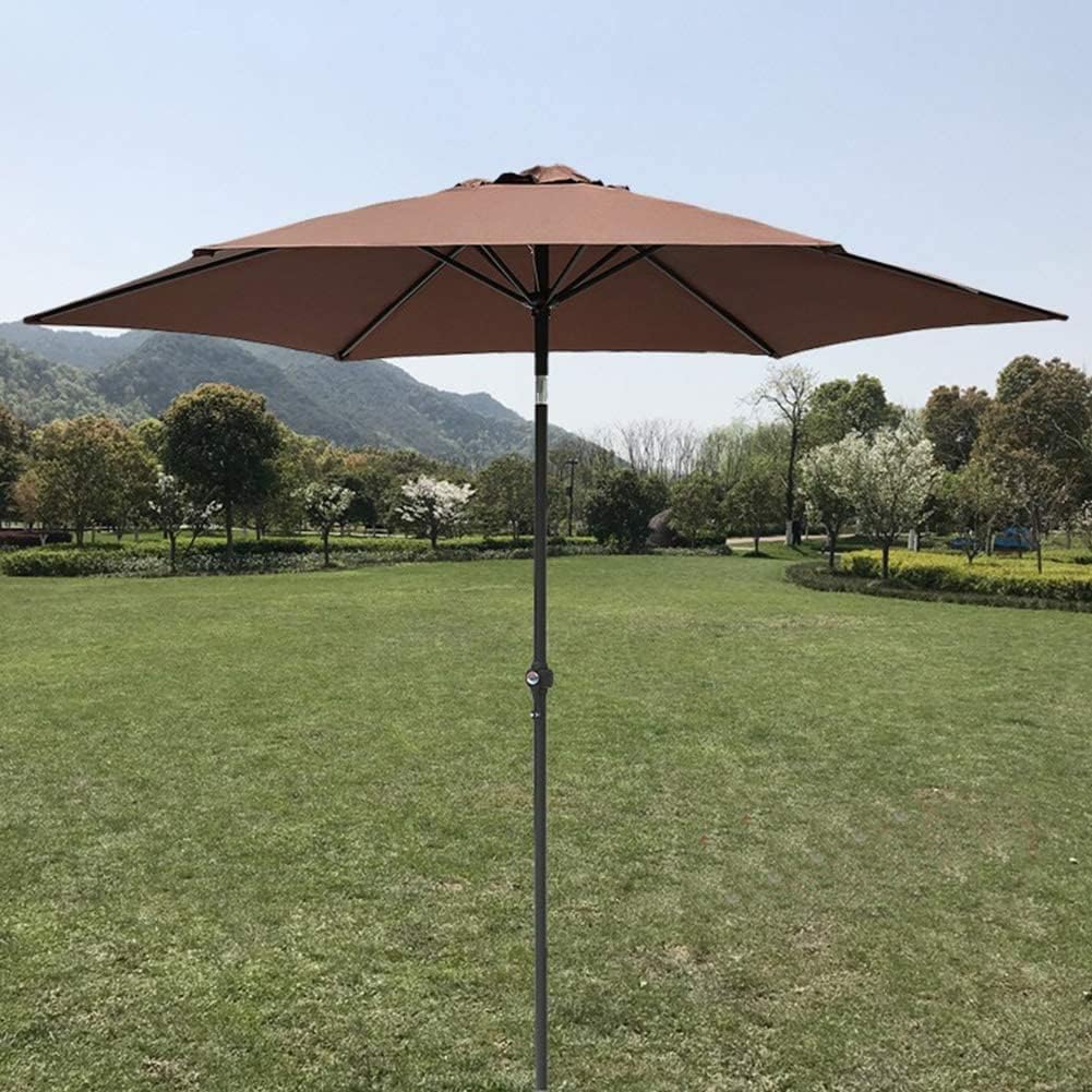 LSLYTQ Garden Cantilever Parasol,7.5ft/2. Patio Umbrella, Market Umbrella with Crank and Tilt, Garden Umbrella, Outdoor Table Umbrella for Lawn, Pool, Backyard, Deck good