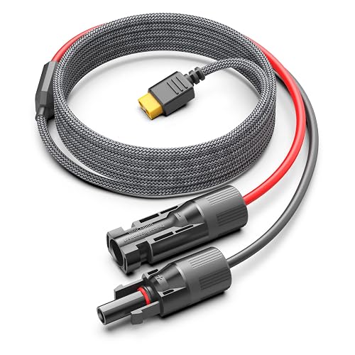 KFD Solar Extension Cable Solar Connector to XT60 Plug Adapter