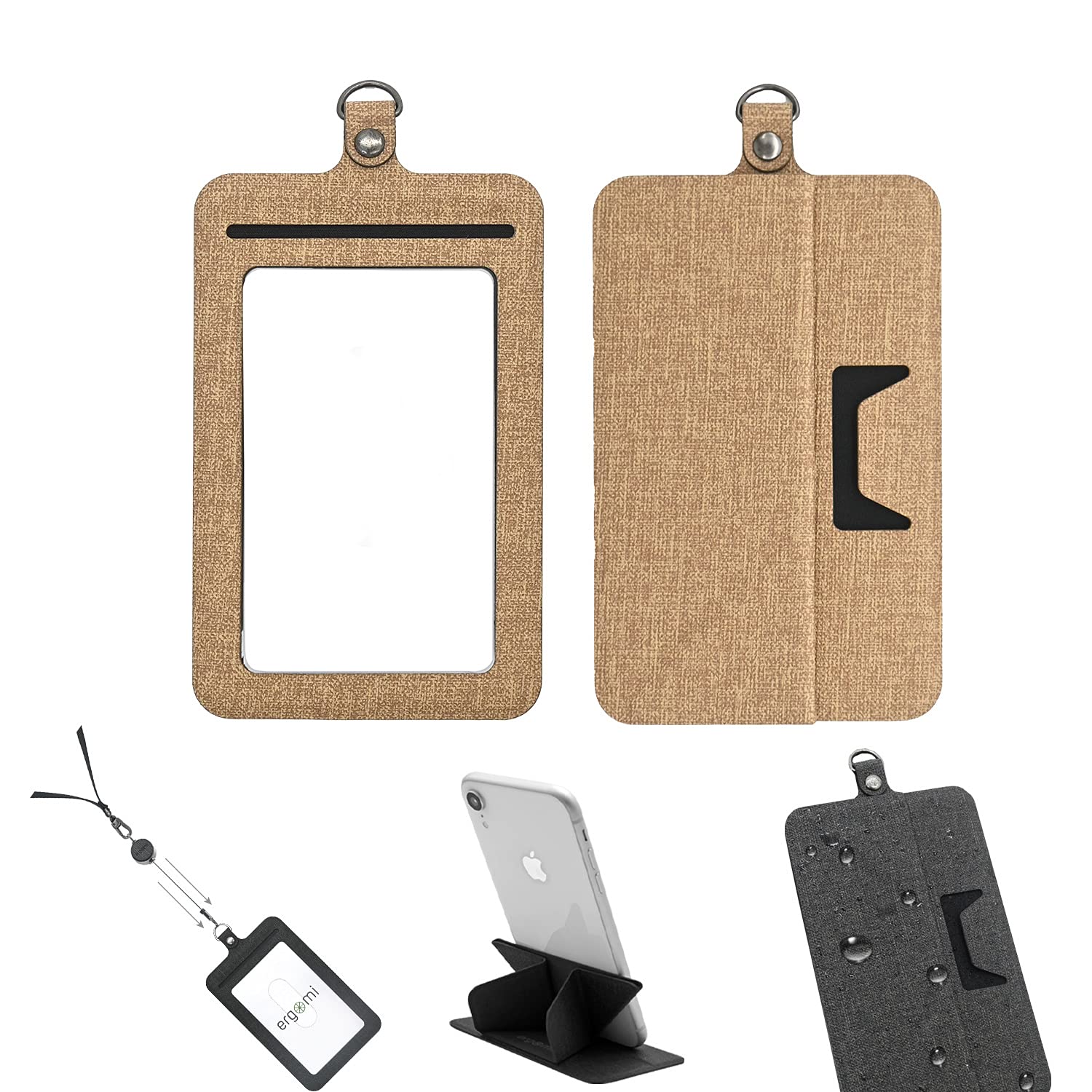 Amazon | [2in1エルゴミ トランスフォーマー] スマホスタンドXカード
