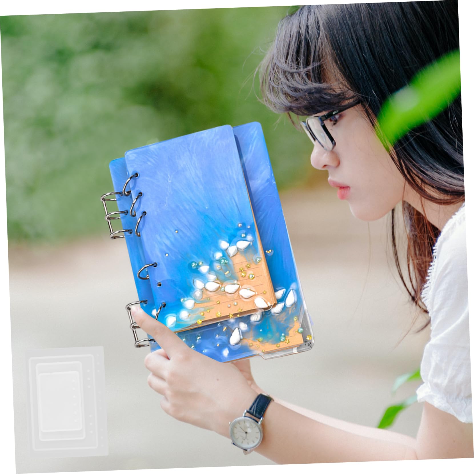 TEHAUX 4piezas Molde De Silicona Molde Para Manualidades Unidades Para Regalos Personalizados