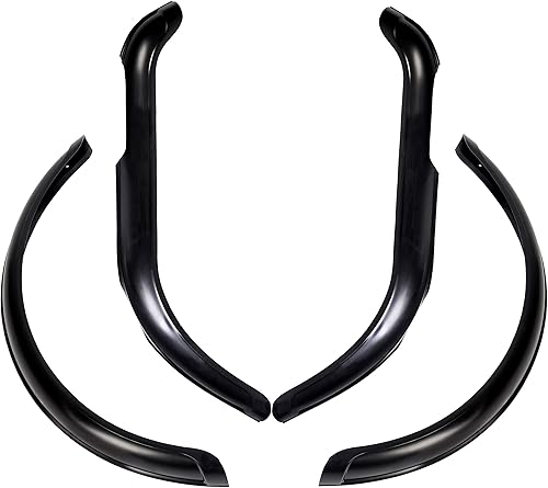 Miniatura 4 de ECOTRIC Kit de guardabarros compatible con Jeep CJ CJ5 CJ7 1955-1986 estilo fábrica guardabarros delantero y trasero