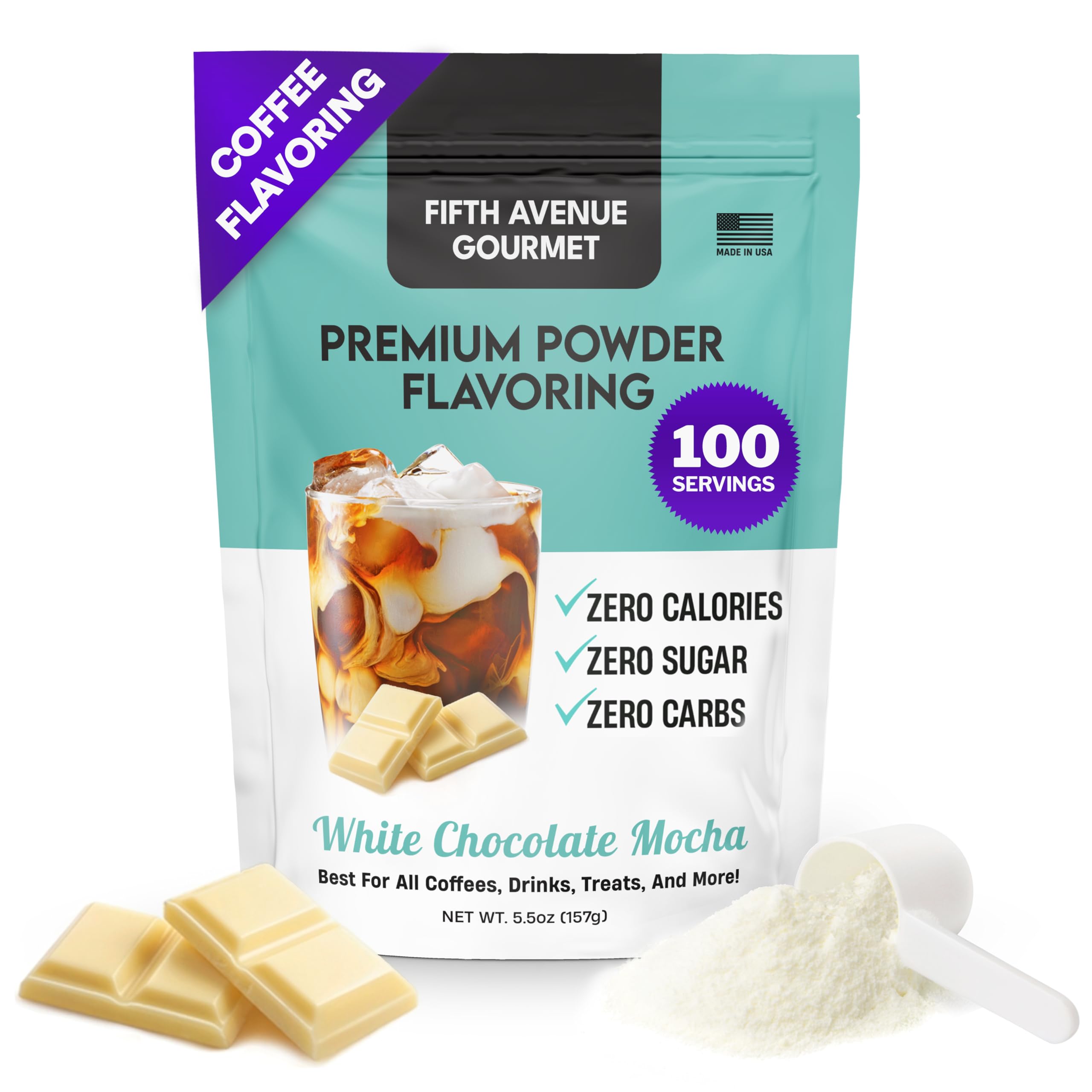 Amazon.com: Fifth Avenue Gourmet Premium Powder Flavoring, Zero
