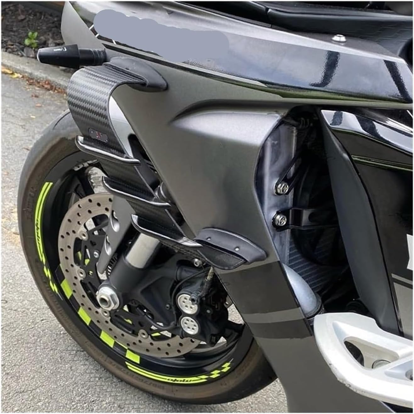 オートバイサイドスポイラーウィング 用 YZF R1 CBR650R V4 V4S