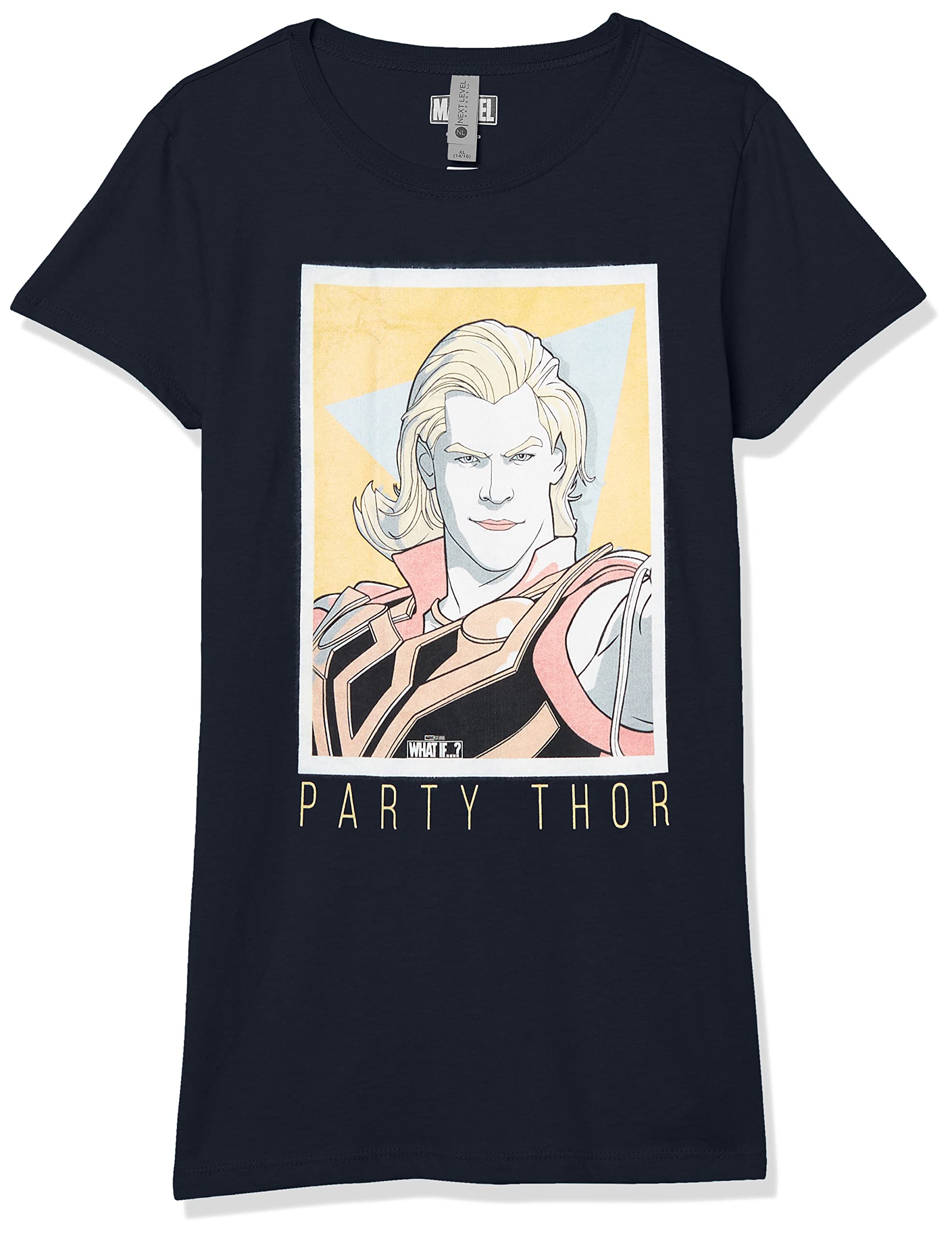 T-Shirt Thor Fille Marvel Party - Haut Simple en Coton - 5