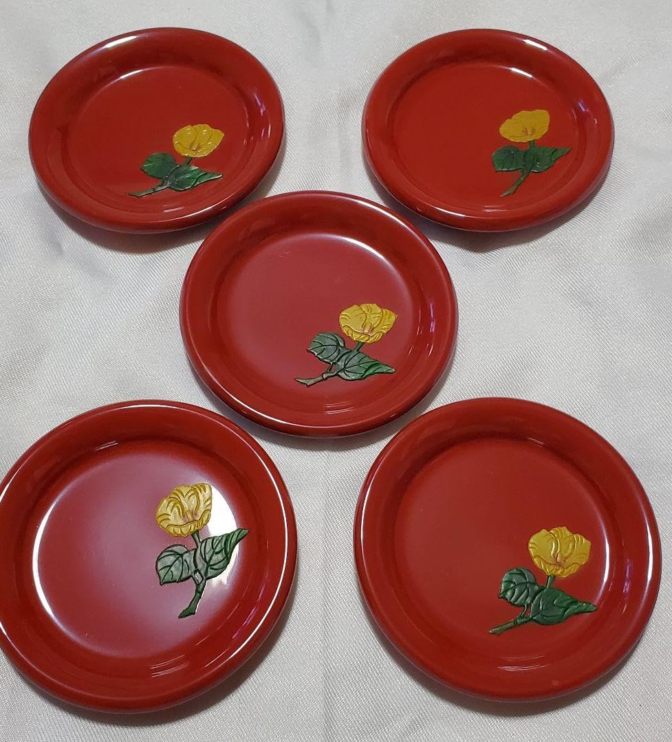 琉球漆器 沖縄 伝統工芸品 皿 漆器、菓子皿(琉球漆器3枚) 琉球漆器