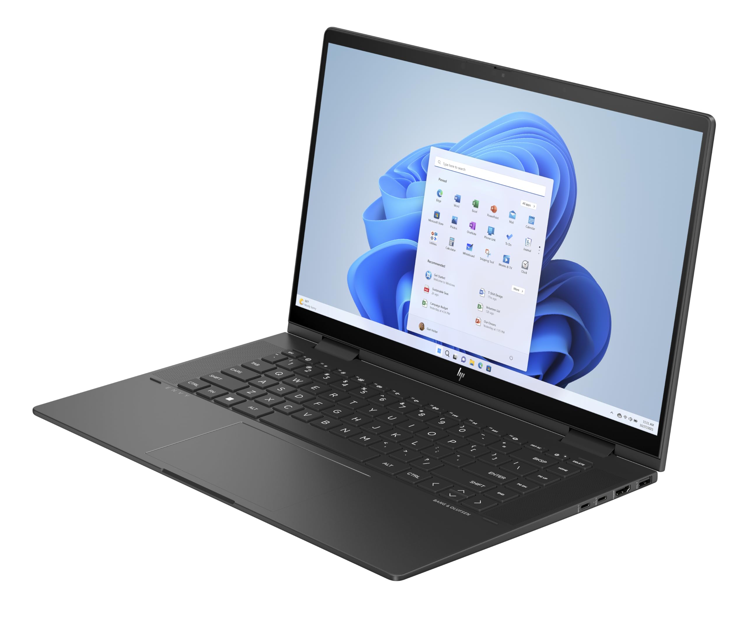 HP Envy x360 15 inch Laptop, FHD Display, AMD Ryzen 5 7530U, 16 GB