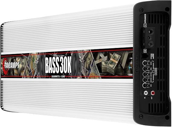 Taramps BASS 30K 1 Ohm 30000W RMS Monoblock Car Subwoofer Amplifier