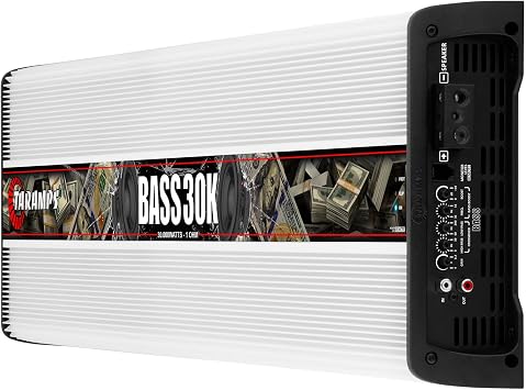 Taramps BASS 30K 1 Ohm 30000W RMS Monoblock Car Subwoofer Amplifier