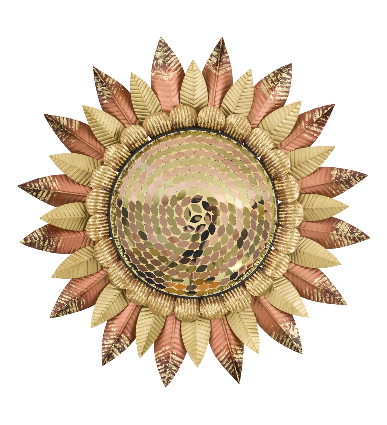 Regal Art & Gift Large Metal Copper Mosaic Wall Decor