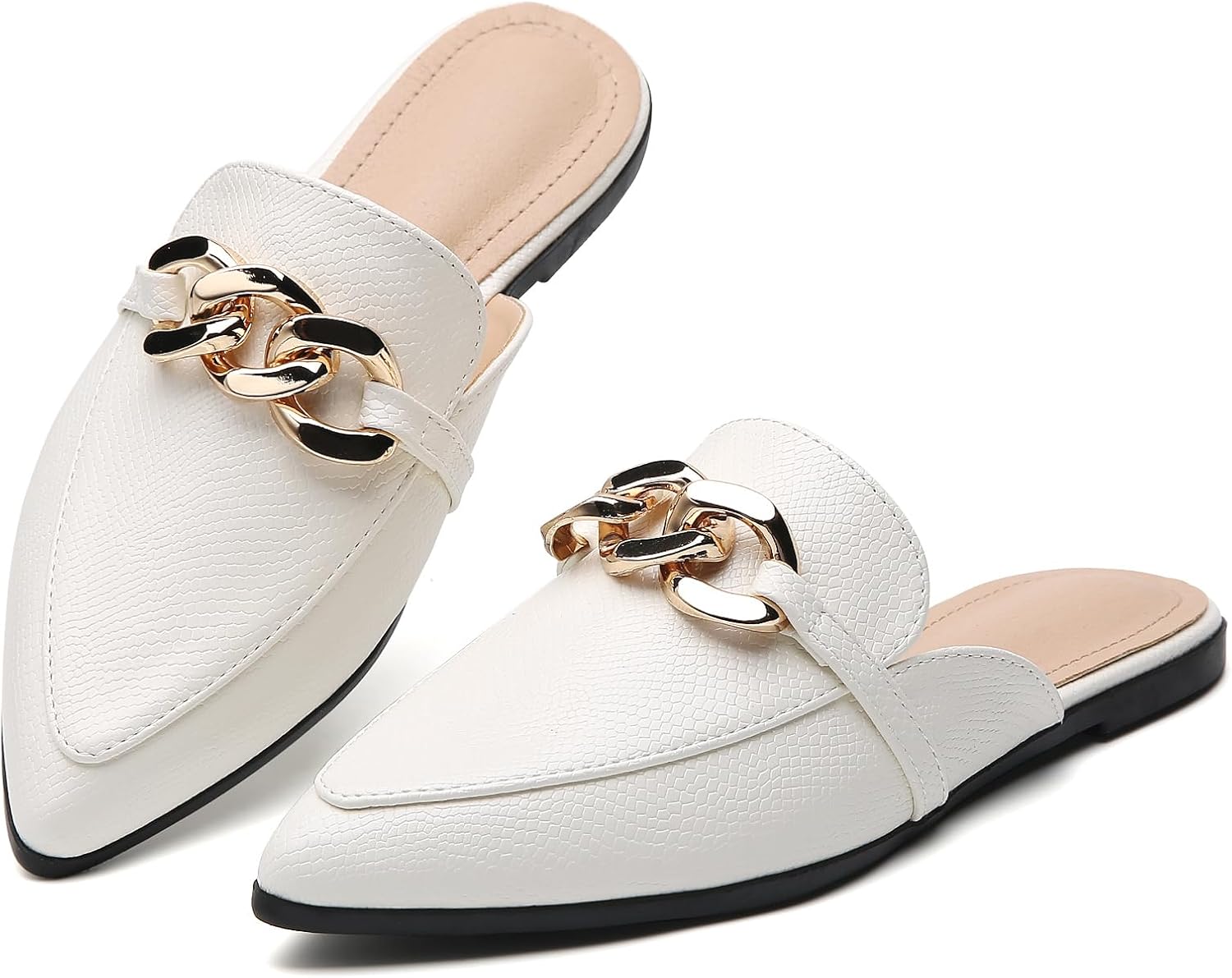 Metal Chain-snake White P