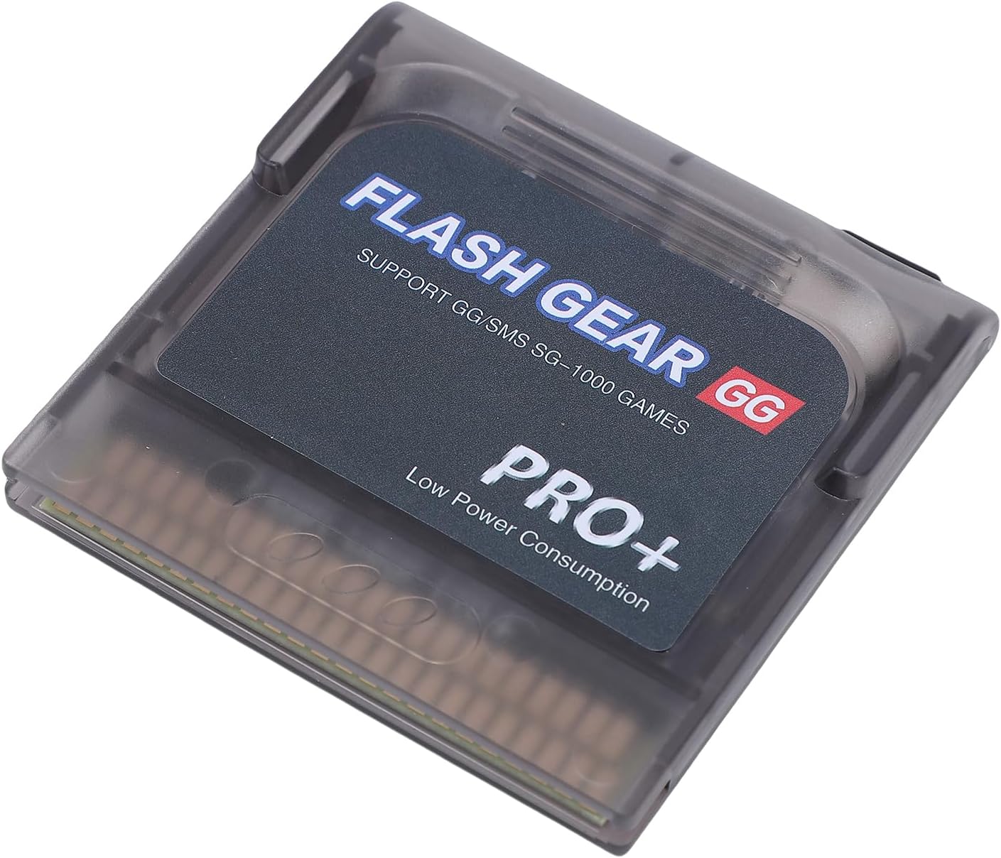 Flash Card Support for GG, 600 in 1 Game with 4GB Memory, Black PCB & Gold Plated Contacts, DC Energy Saving Chip