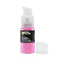 Vista 3 de Brillo de cerveza rosa comestible para bebidas, cócteles, cerveza, purpurina y bebidas Certificado Kosher y Halal 100% comestible y de grado