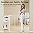 Cumbor 36 Extra Tall Baby Gate for Stairs, 29.7-54.2 Extra Wide Dog Gate for Doorways Hallways, Pressure Mounted Child Gate for Wide Opening, Auto Close Personal Safety for Babies and Pets, White