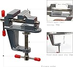 Tanjin Mini Table Clamp Small Bench Vice Jewelers Hobby Clamps Craft Repair Tool Portable Work Bench Vise