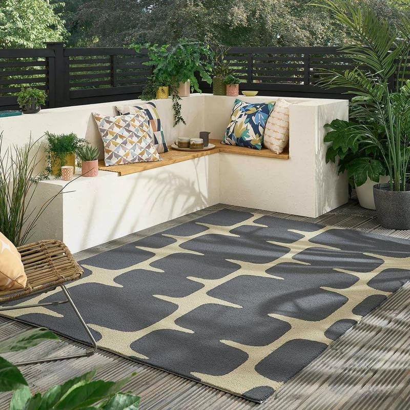 Image of Hand-Tufted Woolen Large Carpets for Living Room 8x11 Green Beige Color Anti-Skid Area Rug High Pile Thick Carpet & Rugs for Hall & Bedroom