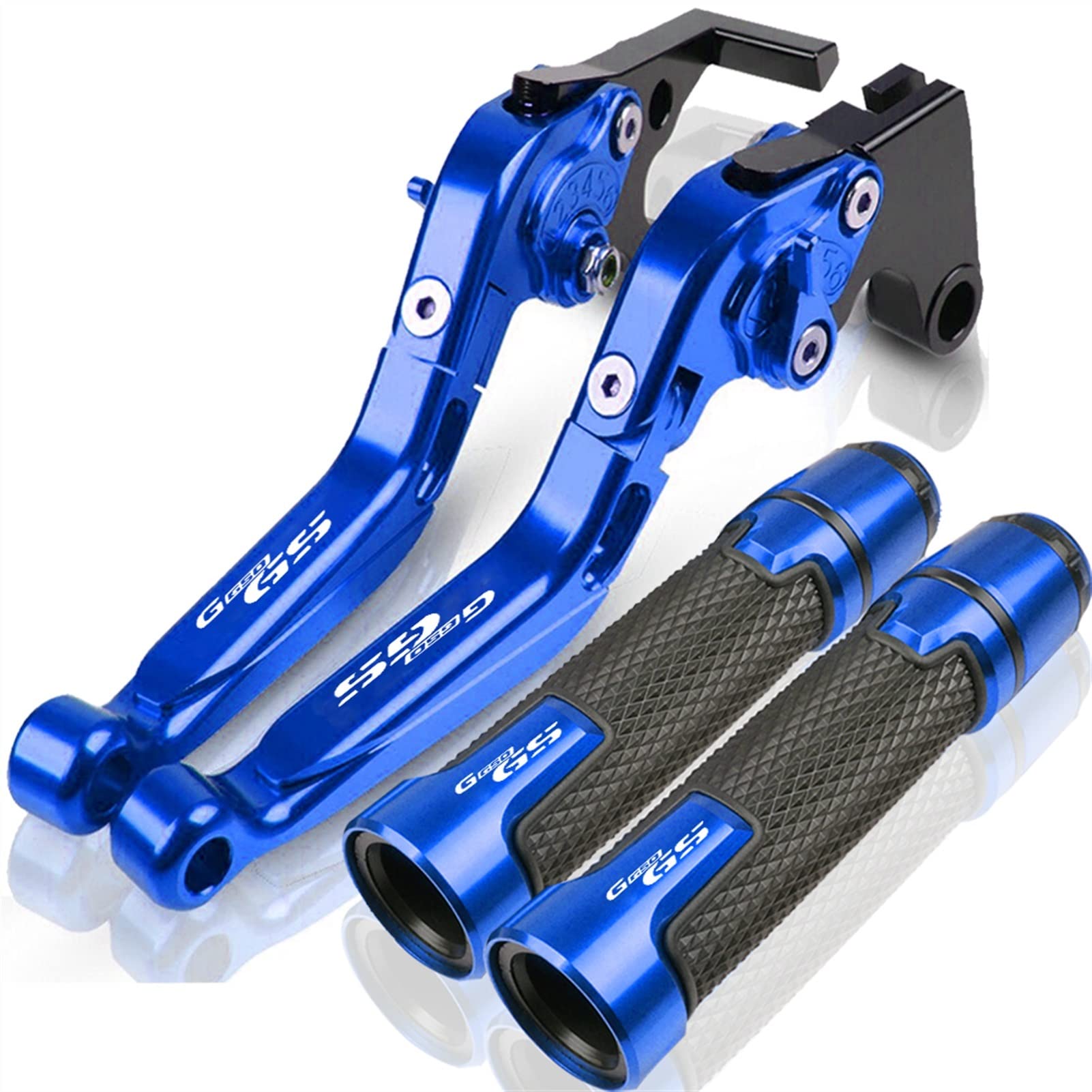 Poignées de guidon anti-fatigue et leviers d'embrayage pour BMW G650GS