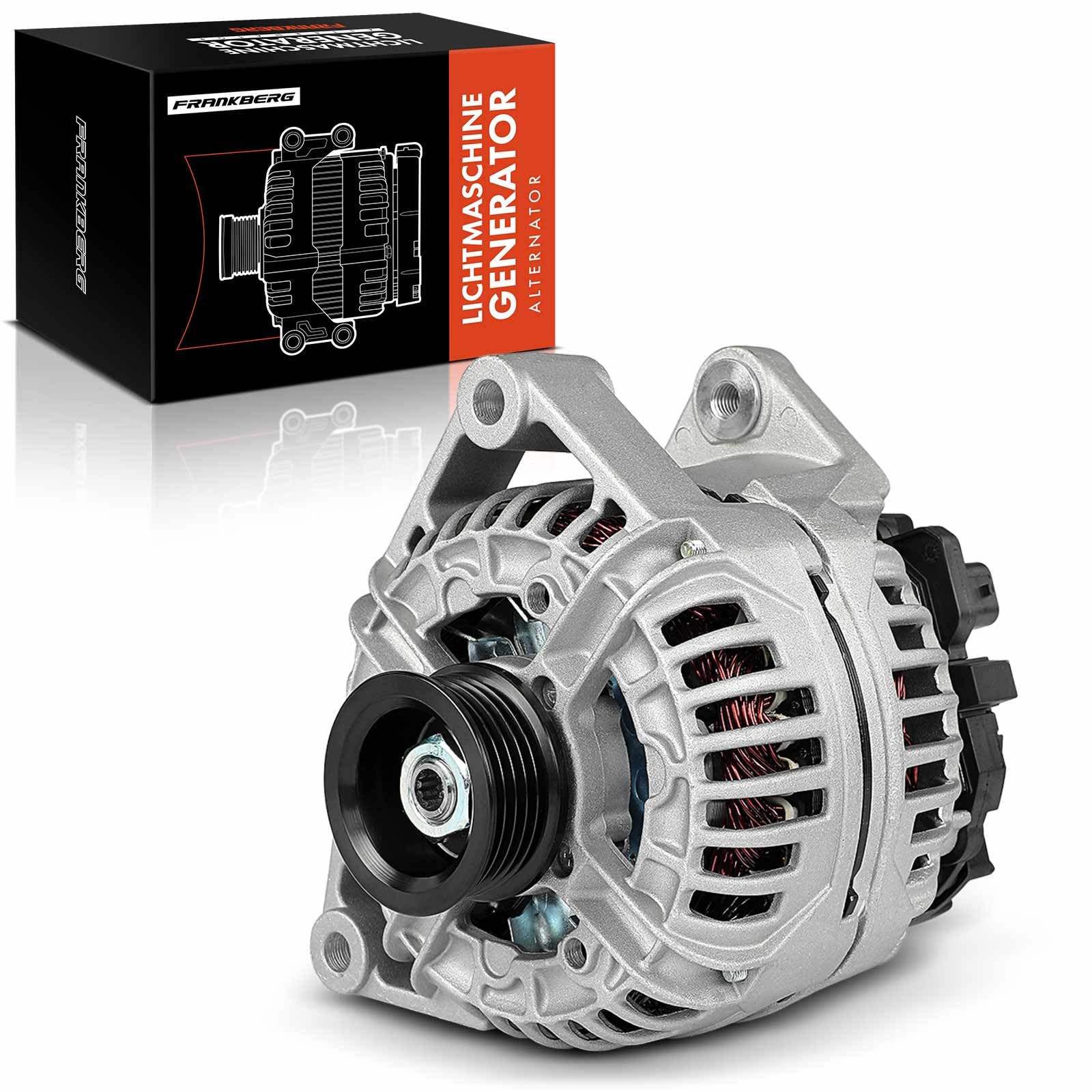 Frankberg Lichtmaschine 120A Kompatibel mit Corsa C F08 F68 Benzin 2003-2009 Corsa D S07 Benzin 2006-2014 Astra G Stufenheck F69 Benzin 2007-2009 Replace# 0124425057