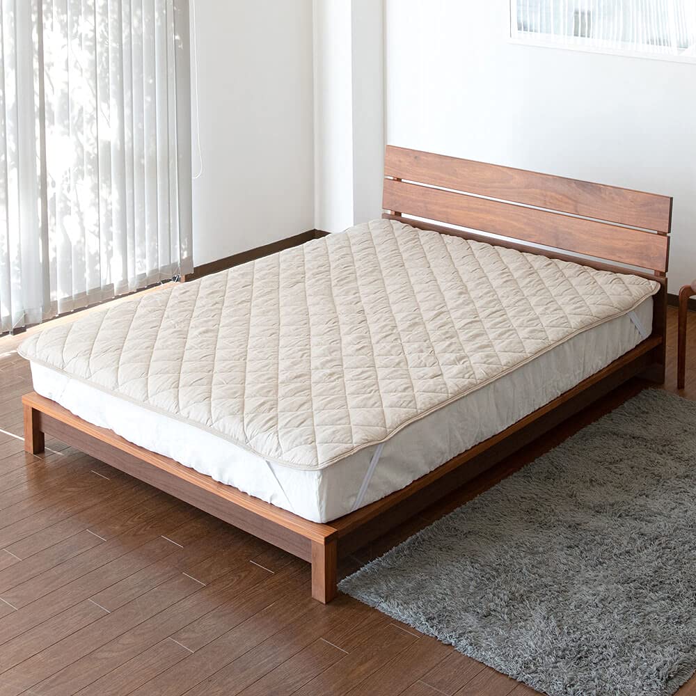 Amazon｜敷きパッド シングル 麻 フレンチリネン サニーリネン