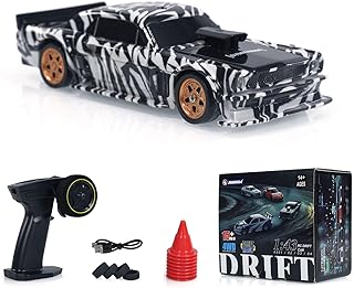 1/43 Drift Car 4WD RC 2.4g Mini Voiture de Course Radio Contrôle Haute Vitesse Modèle Voiture Hobby Version sans Gyroscope