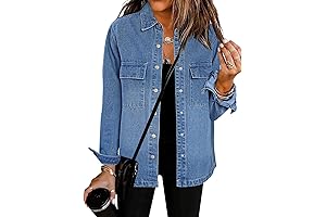 2024 Women's Light Denim Jacket: The Ultimate Shacket for Western Chic