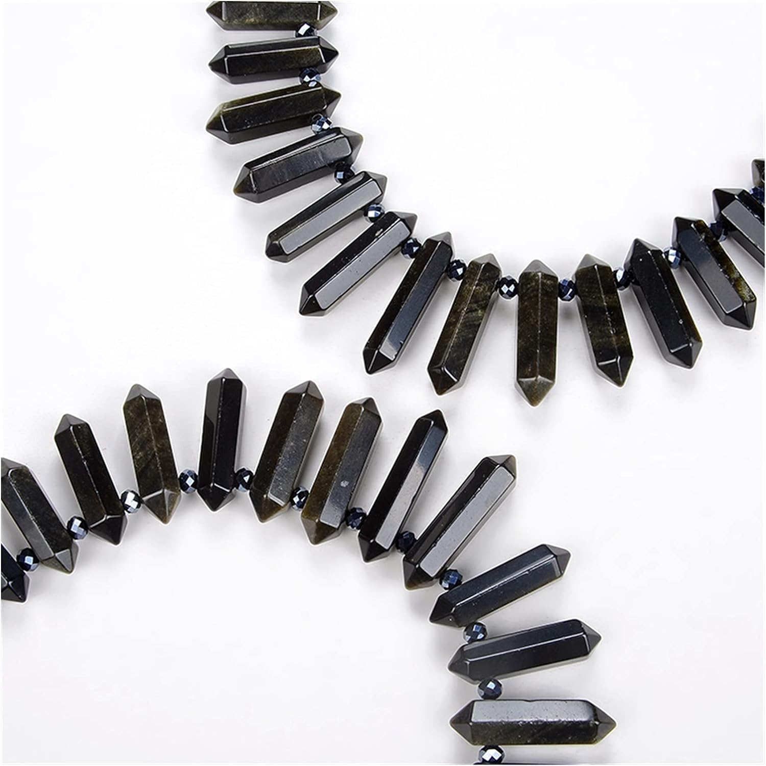 Cristal natural Áspero Oro natural Obsidiana Cristal Cuarzo Strand Grobe Wies Colgante Cuentas for collar Pendientes Piedra espinela Luz solar Piedra natural Inicio Colecciones ( Color : Petrified Woo