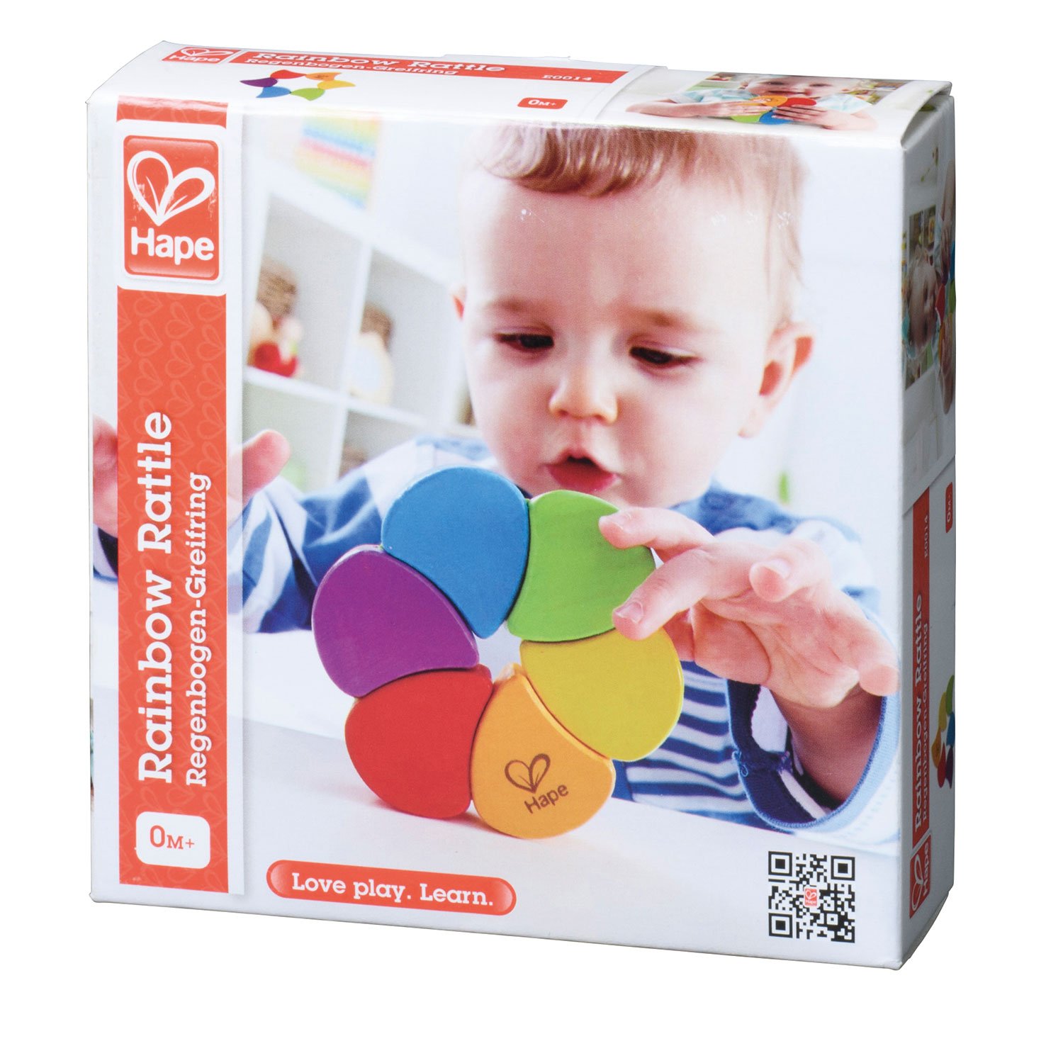 hape rainbow rattle