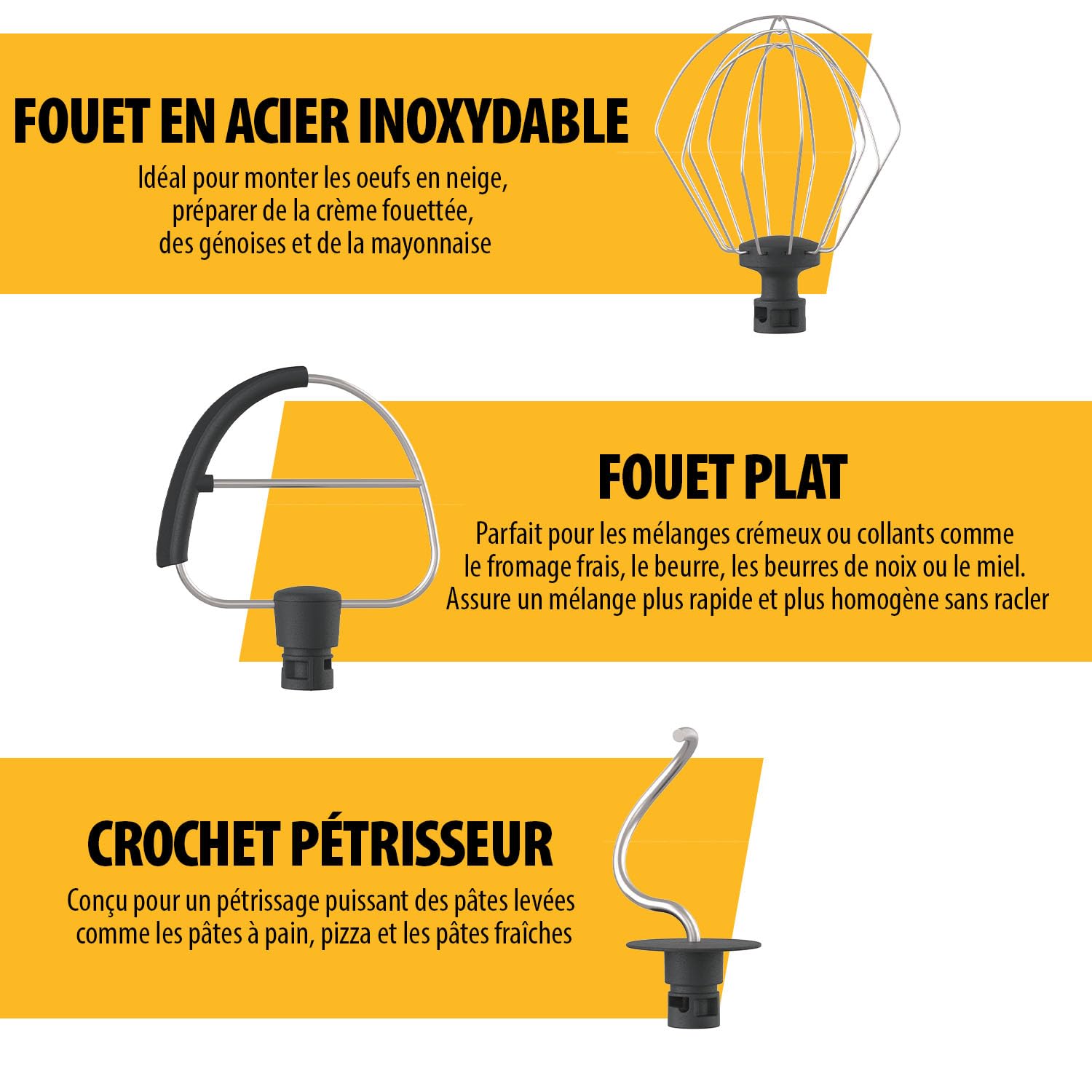 Robot Pâtissier Tristar avec Bol en Acier Inoxydable de 4,5 L, Puissance 800 W, 12 Vitesses avec Fonction Pulse, Tête Inclinable, Couvercle Anti-Éclaboussures, MX-4870