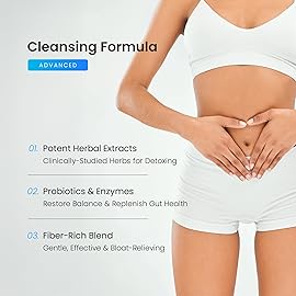 NutraChamps Colon Cleanse & Detox for Weight Loss [14 Day Quick Cleanser] Safe & Effective Formula with Probiotic & Digestive Enzymes for Constipation Relief