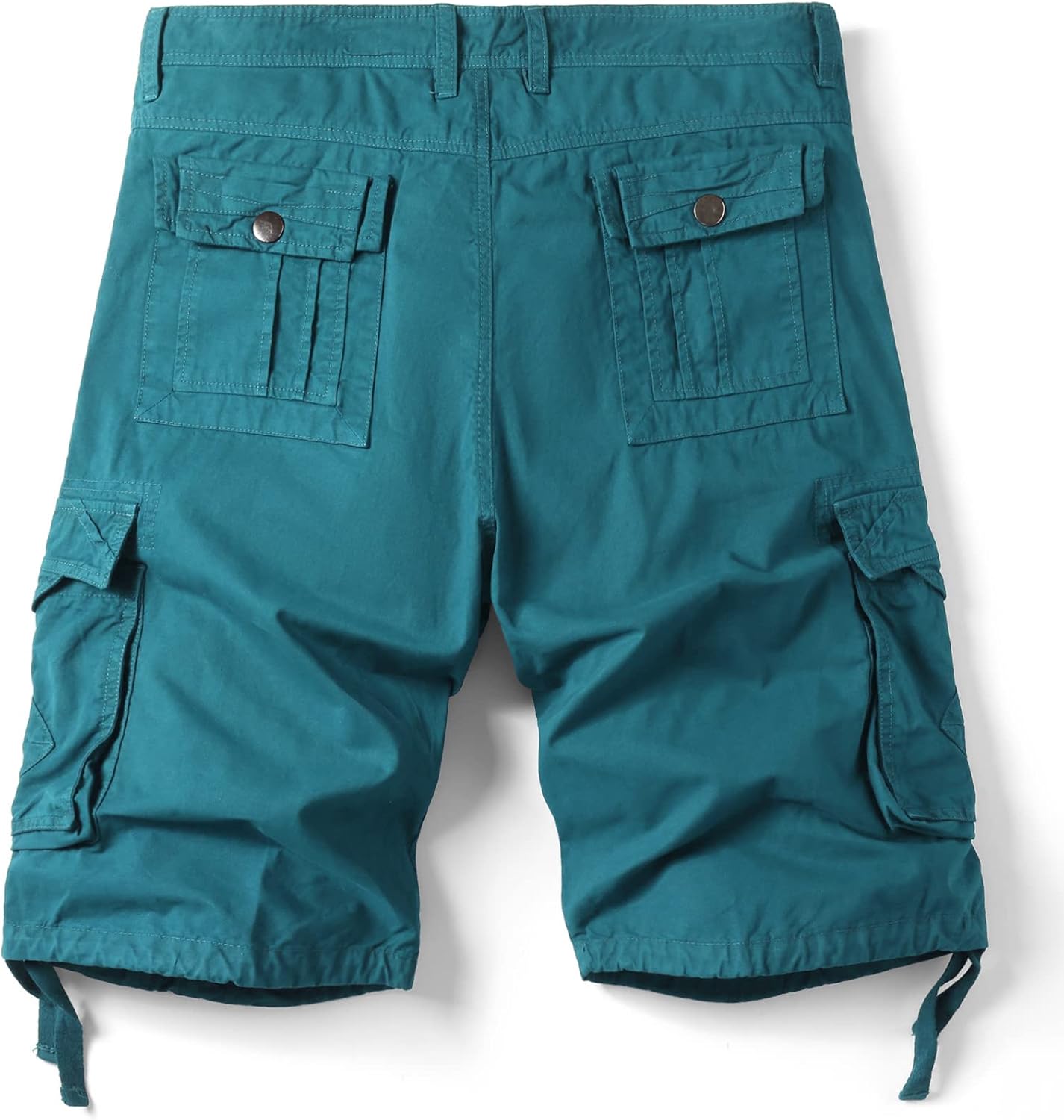 DONGD Mens Camo Cargo Shorts Relaxed Fit Outdoor Cotton Twill Cargo Shorts - Image 3