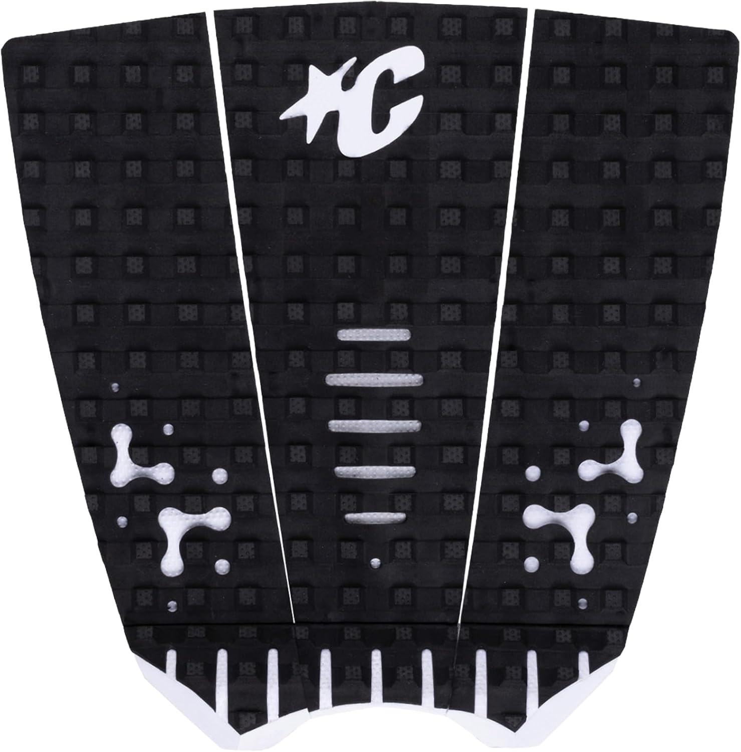 Creatures of Leisure Mick Fanning Loc-Lite EcoPure Traction Pad, Loc-Lite Traction Pattern, 7mm Teardrop Arch Bar, 3M Adhesive, 3 Piece