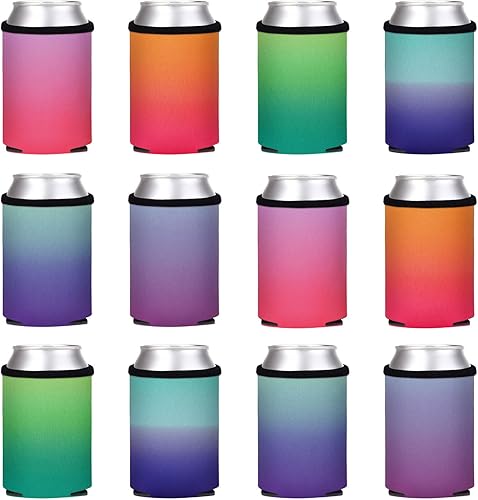 Fundas enfriadoras de latas de cerveza, aislamiento suave y reutilizable, enfriadores de latas para cerveza y refrescos, enfriador de bebidas en