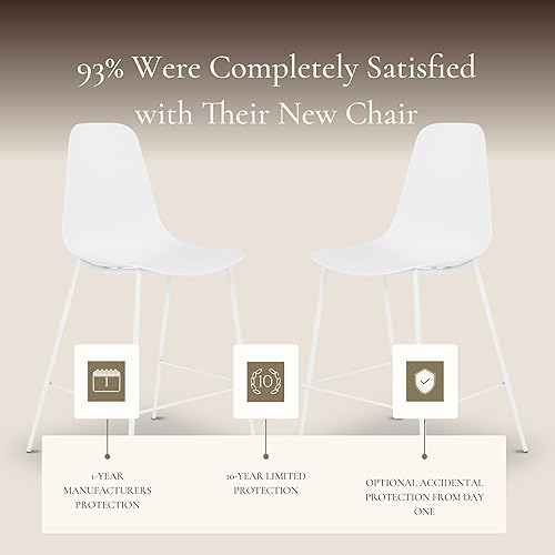 Miniatura 116 de POLY & BARK Isla - Juego de 3 taburetes de bar para cocina, taburetes de bar de altura de mostrador, taburetes de bar para interiores y exteriores,