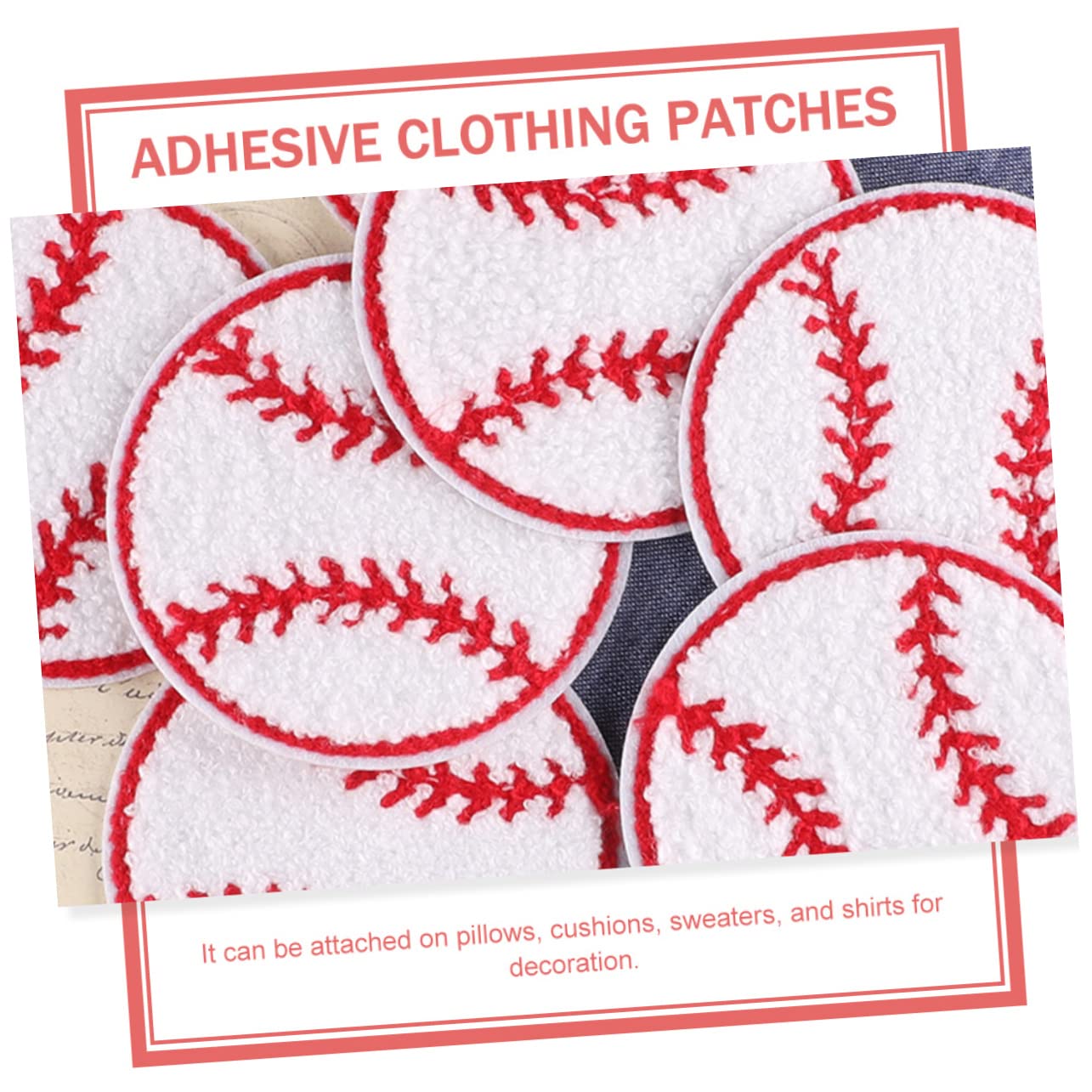TEHAUX 40pezzi Toppe Decorative Termoadesive Per Abbigliamento Patches Resistente Per Cappelli Zaini e Per Decorazioni e Riparazioni Di Tessuti
